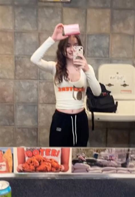 hooter stockings|Hooters Worker Shows how She Buys Uniform Tights in Viral TikTok.